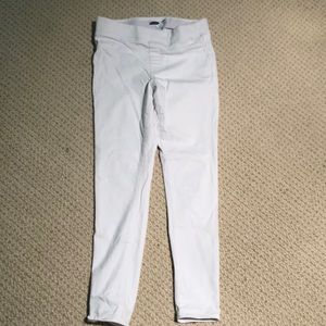 White skinny jeans size 8